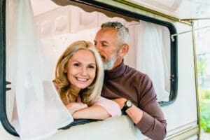 What to ask when shopping for an RV(/what-to-ask-when-shopping-for-an-rv/) – Portrait of an attractive grey haired man kissing 2023 11 27 05 35 29 utc